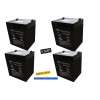 Ttec 12V 5AH Bakımsız Kuru Akü 4 Adet Ttec 12V 5AH Bakımsız Kuru Akü 4 Adet